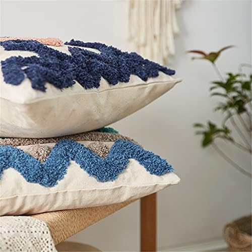 MJWDP colorido almofada de almofada colorida cover de travesseiro de estilo 45x45cm de decoração de decoração