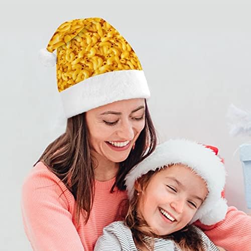 Macaroni engraçado chapéu de Natal Papai Noel Chapé