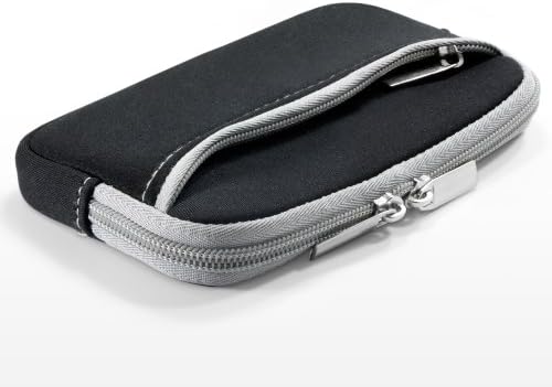 Caixa de ondas de caixa compatível com LG K9 - Softsuit com bolso, bolsa macia neoprene capa com zíper para