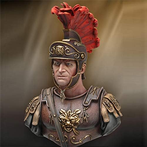 ETRIYE 1/10 Modelo de busto de caráter de resina Antigo Roman Praetorian Commander Comandante Diecast Modelo