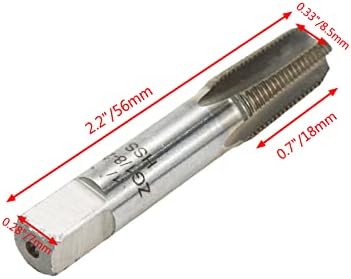 Rosca de tubo de redução do rannb TAP ZG1/8-28 BSP 55 grau 4 Torneira de tubo de flautas - 2pcs