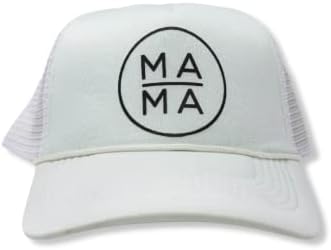 Circle Mama Trucker Hat's Snapback Mom chapéu de chapéu do dia das mães Presente de aniversário