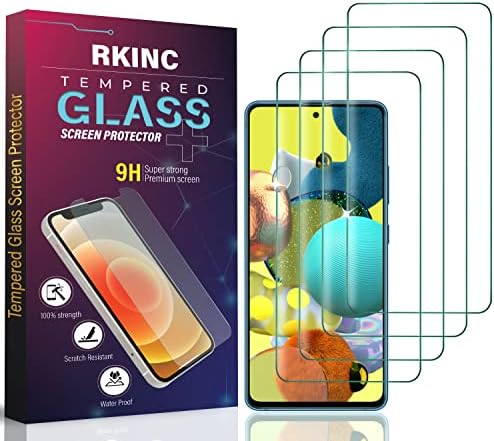 Protetor de tela RKINC [4-Pack] para moto G Power 2021 [não para 2020 e 2022], protetor de tela de filme de vidro