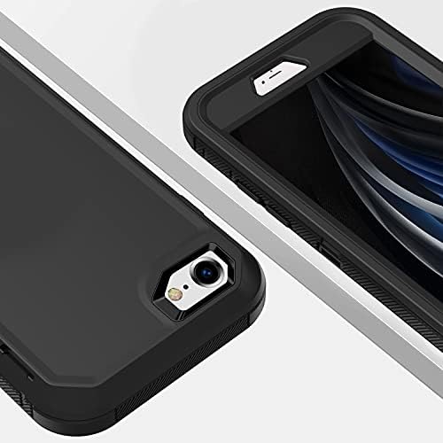 Estroson para iPhone SE 2022 Case, iPhone SE 2020, capa iPhone 7/8, com protetor de tela Caixa de capa de