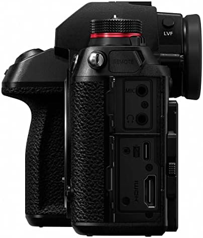 Panasonic Lumix S1 Câmera de espelho de armação cheia com Panasonic Lumix S Pro 70-200mm F4 Lens telefoto