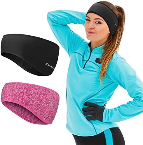 Winter Ear mais quente bandana para mulheres e homens - lã de lã de lã de ouvido térmico para a corrida