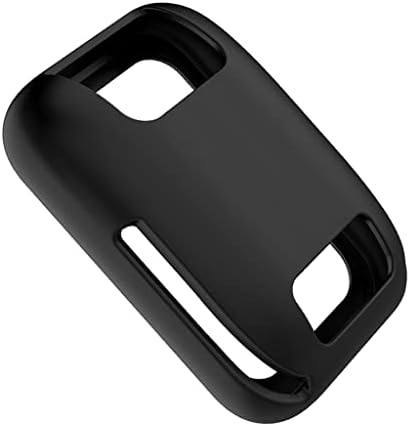 Ｋｌｋｃｍｓ Capa de case de proteção de silicone para abordagem G30 Golf Watch Pulseira Anti-arranhão preto