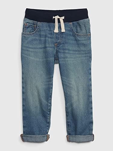 Gap Boys Ritbed cintura puxada jeans slim