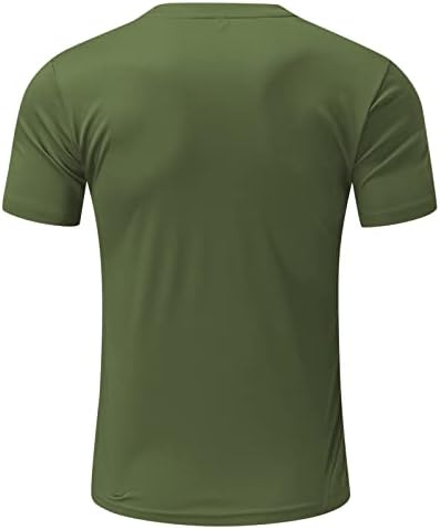 Camisas simples de manga longa para homens masculino de verão de verão redondo pescoço pequeno