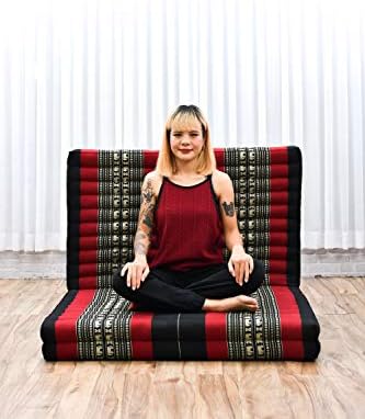 Colchão com trifold de leewadee-confortável bloco de massagem tailandês, colchão de piso de relaxamento