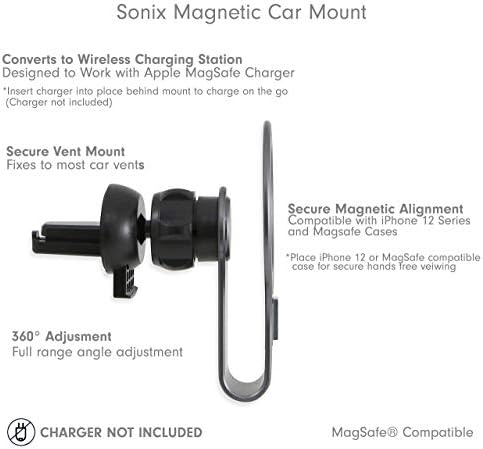 Caso Sonix Matisse para Magsafe iPhone 12 Pro Max + Monthetic Telefone Mount