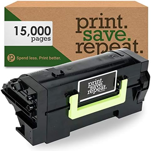 Print.Save.Repeat. Lexmark 58D1H00 Cartucho de toner remanufaturado de alto rendimento para MS725, MS821,