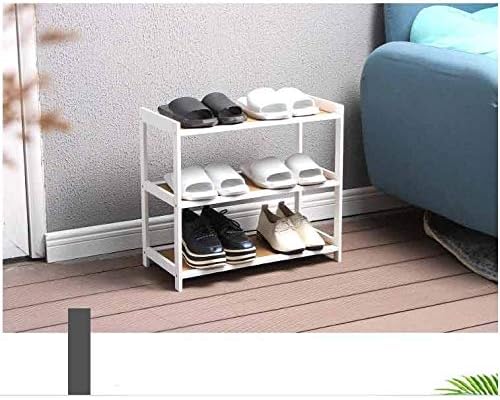 N/A Moll Wood Shoe Shelf Storage, simples mini armário de dormitório estreito doméstico, porta econômica,