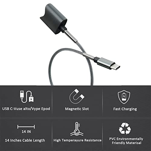 VIENON SMART USB CHARGER, USB C FAST CHARGER CORD COM FORTURA