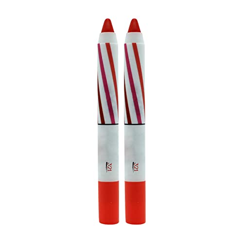 Plumper lábio coreano 2pc Lipstick lápis Lobo Lip Velvet Silk Lip Gloss Makeup Lipering Lipliner Pen Sexy Lip