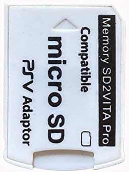 Lodokdre versão 6.0 sd2vita para cartão tf de memória para placa de jogo psvita PSV 1000/2000 Adaptador