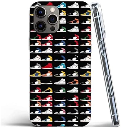 Caixa de telefone Brewel Compatível com iPhone 11 The God of Basketball Sneaker estético Sapatos