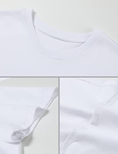 Camiseta pioneira de acampamento de bambu camisetas de camisetas lisadas brancas e brancas para homens de