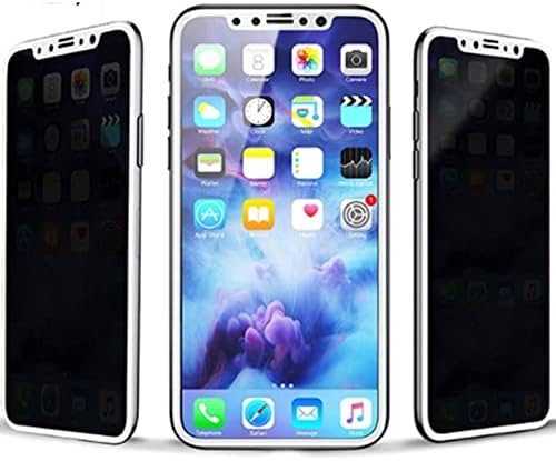 [Bisen] Ajuste para o iPhone 14 Pro Max Privacy Screen Protector de vidro temperado, tela anti-espuma, anti-arranhão,