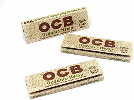 OCB Rolling OCB único largo 3 folhetos pacote de cânhamo orgânico EUA