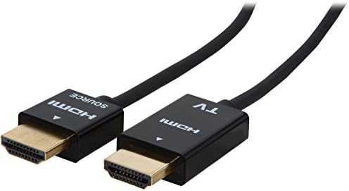 Nippon Labs HDMI-RM-10, Redmere HDMI Super Slim Cable 10 pés 36 AWG com Ethernet masculino para