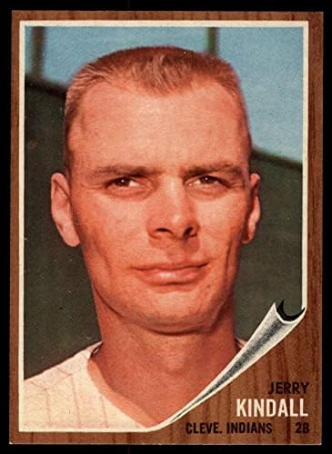1962 Topps 292 Jerry Kindall Cleveland Indians NM/MT índios