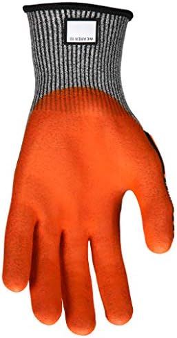 MCR Segurança Ultratech CutPro Impact Glove, concha hipermax de 13 bitola, revestimento de nitrila de