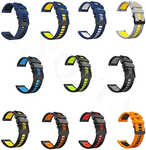 Bandas de cinta de silicone eeomoik para ticwatch pro 3/3 gps lte smart watchband 22mm pulseiras de pulseira