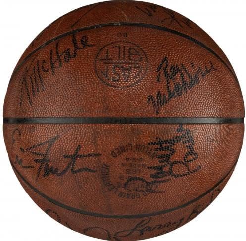 1981 Game Game Game Usado Basquete Assinado Boston Celtics NBA Champs - Basquete autografado