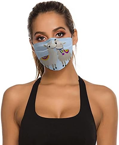 Credititive Pox Bocal Covers Roupos de segurança Máscaras de tecido Design Design casal Animal Romance