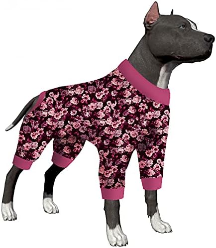 Lovinpet Puppy Pijamas cirúrgicas para meninas cães - Anuais de ansiedade de animais de estimação,