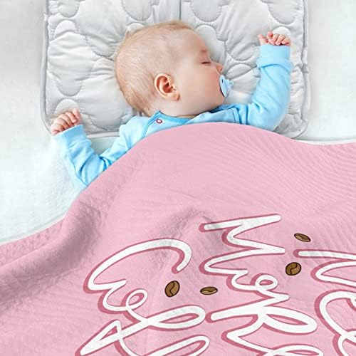 O cobertor de swaddle precisa de mais cobertor de algodão de café para bebês, recebendo cobertor,
