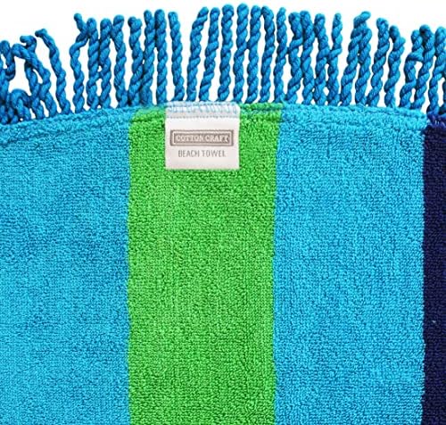 Artamento de algodão redondo toalha de praia Cobertor - algodão jacquard veludo piscina de 5