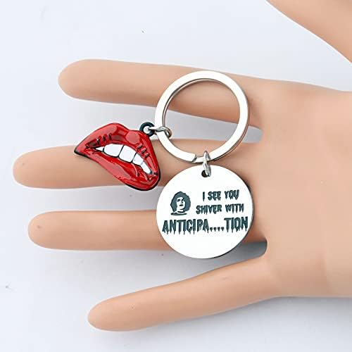 Ujims The R Horror Picture Show Inspired Gift Horror Movies Keychain Fãs de filmes musicais Presente