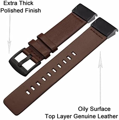 Haodee 26 22 22mm Sport Sport Leather Watch Strap Bracelet Quick Lankle