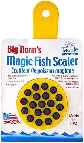 Factory Big Norm-Foets 88111 Magic Fish Scaler, White