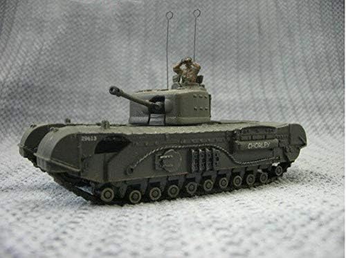 FOV WWII British Churchill Infantaria Tanque Weathering Versão 1/72 Modelo Diecast Tanque acabado
