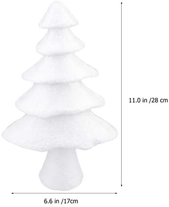 ABOOFAN Craft Foam Christmas Tree Shapet Craft Styrofoam Polystyrene FOMA para pintar Ornamentos