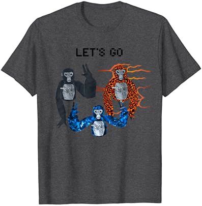 Gorilla Tag Monke VR Gamer Shirt for Kids, Adults, Teens T-Shirt