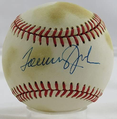 Tommy John assinou o Autograph Autograph Rawlings Baseball B88 - bolas de beisebol autografadas