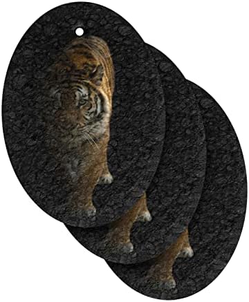 Alaza Bengala Tiger Animel Print_257501296 Esponjas de celulares de cozinha de esponja natura