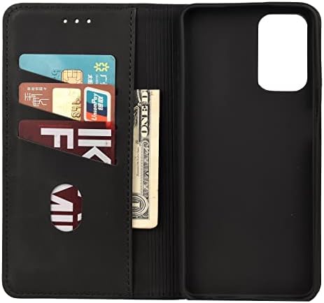 Compatível para Samsung Galaxy S21 Ultra Wallet Case Skin Feel Forte Magnetic Leather Folio Case com titulares
