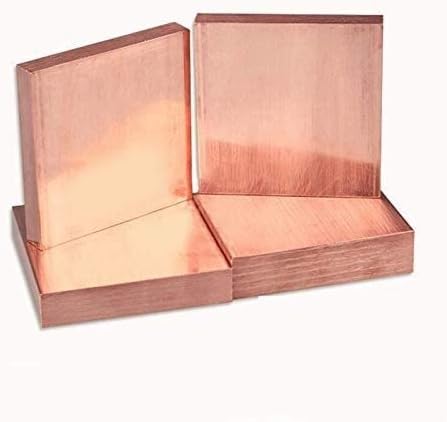 UMKY PLACA DE BRASS CHELHA DE COBER BLOCO quadrado Placa de cobre plana comprimidos Material Mold