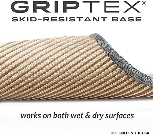 Microdry Secagem rápida Tapetes de banho emoldurados para banheiro, tapetes de banheiro de espuma de