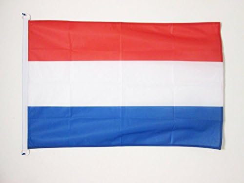 AZ FLAND LUXEMBOURG FLANÇA NAUTICAL 18 '' x 12 '' - Bandeiras Luxembourger 30 x 45 cm - Banner 12x18
