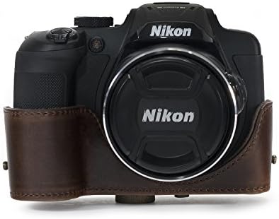 Megagear Nikon Coolpix B700 Câmera de couro sempre pronta e