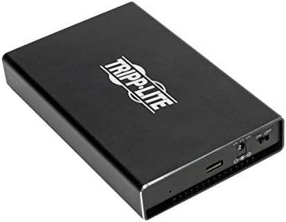 Tripp Lite USB 3.1 Gen 2 SATA SSD / HDD para USB C, Adaptador de gabinetes do tipo C Tipo C /