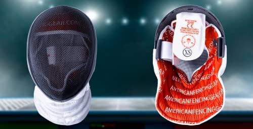 Máscara esportiva de esporte com cercas de papel alumínio - CE350N Grade nacional certificada com babador