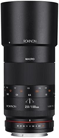 Rokinon 100mm F2.8 ED UMC Full Frame Lens Macro para Olimpo e Micro Panasonic Quatro Terços Câmeras de Lens