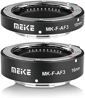 MEIK MK-F-AF3 Auto Fucus Macro Extension Tube para compatível com toda a câmera Fujifilm sem